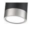 Z-Lite Algar Flush Mount, 1-Light, 6 In.W x 8 In.H, Matte Black + Brushed Nickel/Frosted 1006F6-MB-BN-LED - alternate 7